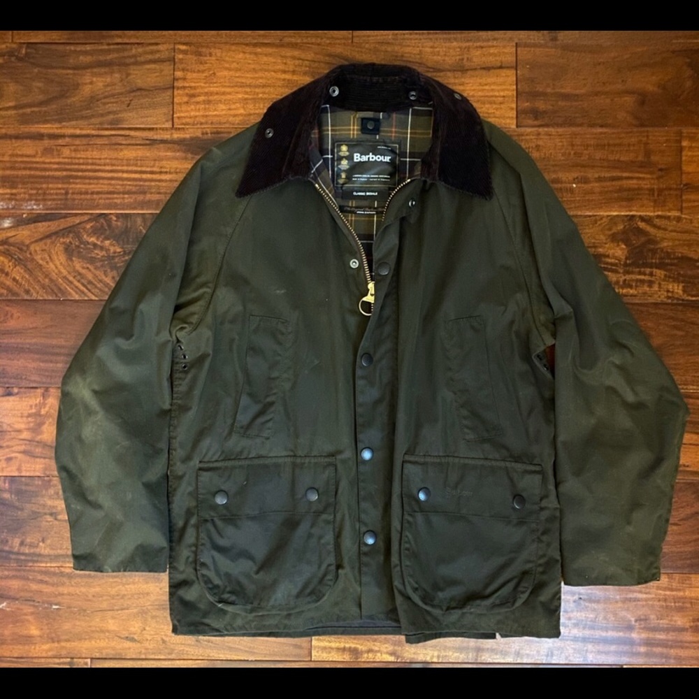 Men’s Barbour Classic Bedale Jacket Size 40